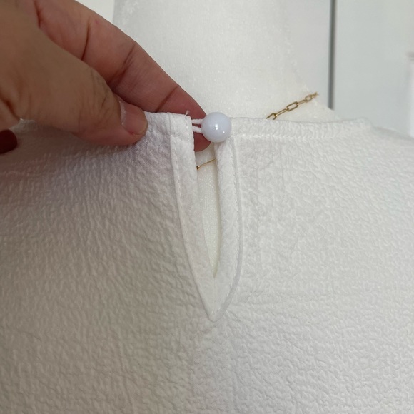 Puff Midi Dress with Sailor Collar (detachable). - Picture 7 of 13